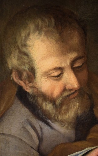 Antiquités - &quot;Holy Family&quot; Emiliano-Romagna school of the 17th century